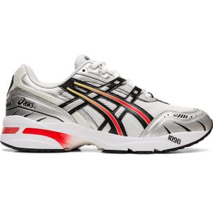 chaussures-asics-gel-1090-argent-noir-rouge