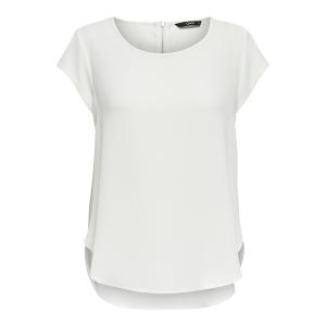 15142784-2625019-t-shirt-femme-only-manches-courtes-vic-solid-cloud-dancer