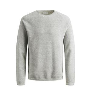 pull-col-rond-jack-jones-hill-gris-clair