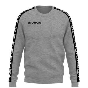 ba07-0043-sweatshirt-a-bande-col-rond-givova-gris-claro-melange