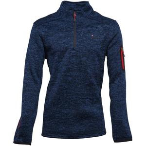 cypar-wz-marine-chine-sweatshirt-polaire-demi-zip-peak-mountain-cypar-marine-chine
