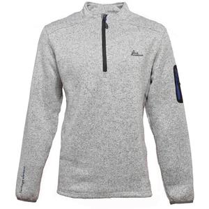 cypar-wz-gris-clair-chine-sweatshirt-polaire-demi-zip-peak-mountain-cypar-gris-clair-chine