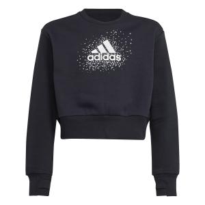 iv9418-sweatshirt-fille-adidas-glam-crew-black