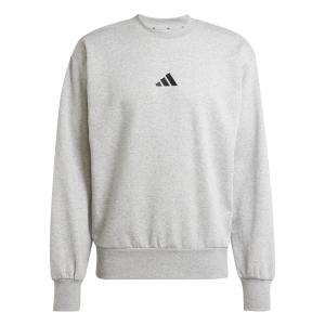 je3790-sweatshirt-adidas-essentials-feelcozy-fleece-mgreyh-black