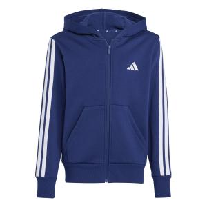 jy4980-sweatshirt-a-capuche-full-zip-enfant-adidas-essentials-dkblue-white