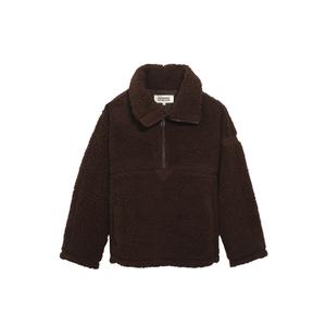 bb5530-polaire-en-sherpa-demi-zipee-aigle-aiw24wfle001-brownie
