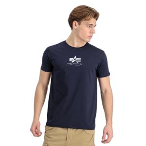 118533-07-t-shirt-alpha-industries-basic-ml-bleu-fonce