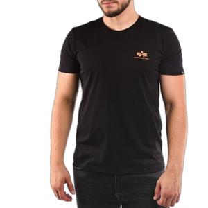188505-477-t-shirt-alpha-industries-basic-small-logo-noir-orange-flash