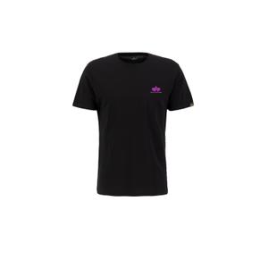 188505-693-t-shirt-alpha-industries-basic-small-logo-black-magenta