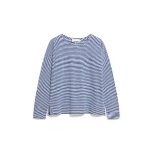 30006584-2997-t-shirt-a-manches-longues-femme-armedangels-xianaa-lovely-stripes-oatmilk-lapis-blue