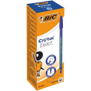 034057-lot-de-20-stylos-a-pointe-fine-0-7-mm-couleur-bleu-bic-cristal-exact-bleu-tu