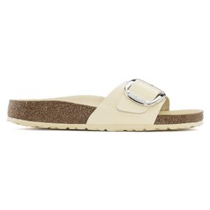 1024173-1024228-mules-femme-birkenstock-madrid-big-buckle-natural-leather-patent-high-shine-butter