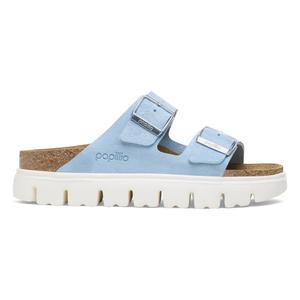 1026883-mules-femme-birkenstock-arizona-platform-suede-leather-mineral-blue