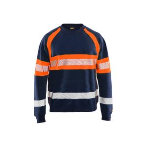 335911588953-3359-sweatshirt-haute-visibilite-blaklader-marine-orange-fluo