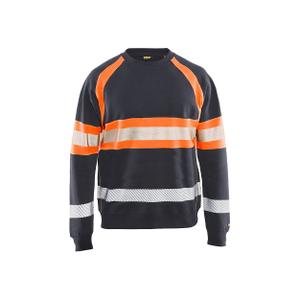 335911589653-3359-sweatshirt-haute-visibilite-blaklader-gris-moyen-orange-fluo