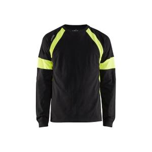 352010309933-3520-t-shirt-manches-longues-blaklader-noir-jaune
