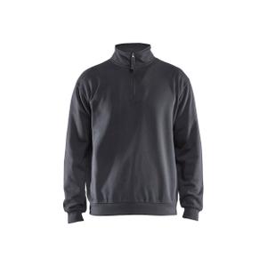 358711699600-3587-sweatshirt-col-zippe-blaklader-gris