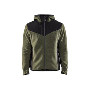 594025364199-5940-sweatshirt-softshell-blaklader-vert-fonce-noir
