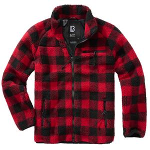 5021-41-polaire-zippee-brandit-teddy-red-black