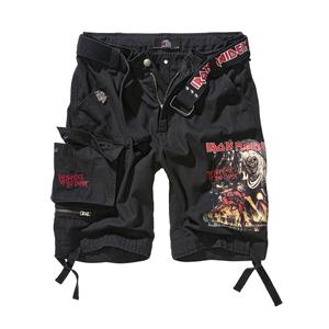 61052-11002-short-cargo-brandit-iron-maiden-savage-the-number-of-the-beast-black