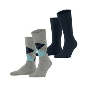 21044-3967-chaussettes-burlington-everyday-argyle-mix-x2-melange-grey-40-46