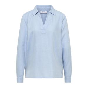 346038-17301-chemisier-manches-longues-femme-cecil-melange-light-sky-blue-melange