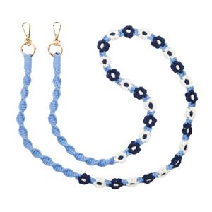 fleur-navy-cordon-pour-smartphone-tresse-fleur-charlot-paris-navy-130-cm