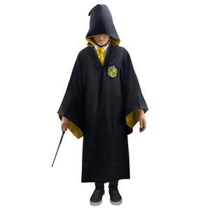 hpe560038-poncho-de-sorcier-enfant-cinereplicas-harry-potter-hufflepuff-noir-tu