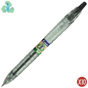 041177-lot-de-10-stylos-a-bille-clementoni-bestway-ecoball-noir-tu