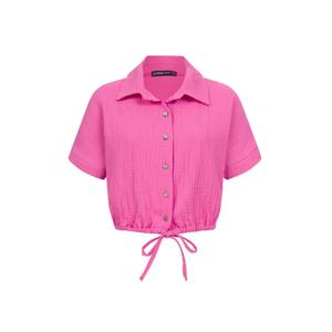22056578-00106-chemisier-crop-coton-femme-cloud5ive-fuchsia
