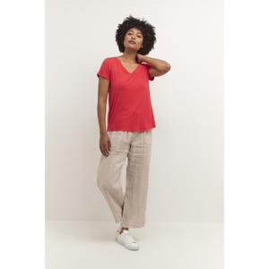50105673-171663-t-shirt-col-v-femme-culture-poppy-bittersweet