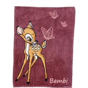 4006891948588-couverture-enfant-disney-bambi-marron-100x75-cm