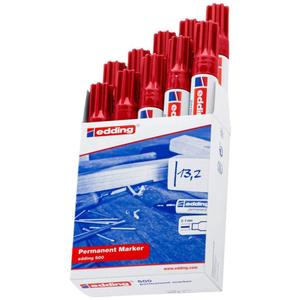 261065-marqueurs-edding-500-x10-rouge-tu