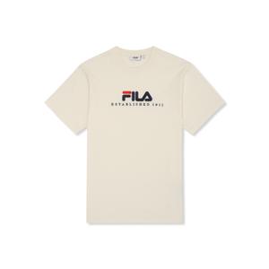 fau0225-10010-t-shirt-a-fila-valsera-regular-logo-egret