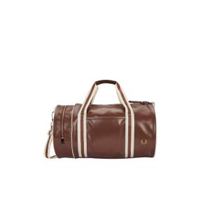fpl7255-j89-sac-de-voyage-fred-perry-classic-barrel-marron-ecru-tu