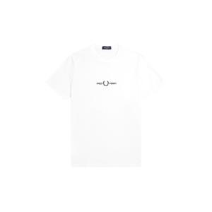 fpm4580-100-t-shirt-brode-fred-perry-white