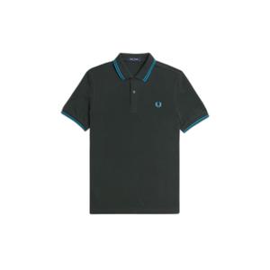 fpmm3600-w64-polo-double-lisere-fred-perry-w64-night-green-runaway-bay