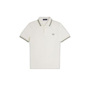fpmm3600-y54-t-polo-a-double-lisere-fred-perry-lghecru-olivmint