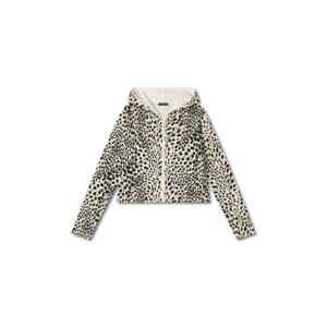 s25wmcs2c-ani119-sweatshirt-a-capuche-french-terry-full-zip-femme-freddy-leopard-animalier-on-white