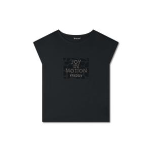 s25wsdt3-n28-t-shirt-sans-manches-femme-freddy-sunday-anthracite