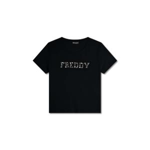 s25wteet4-n-t-shirt-logo-tachete-femme-freddy-supima-nero