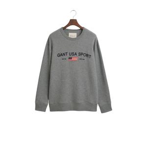 2067014-93-sweatshirt-col-rond-gant-graphic-grey-melange