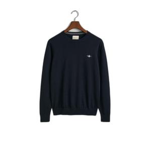 8030561-433-pull-coton-col-rond-gant-classic-evening-blue