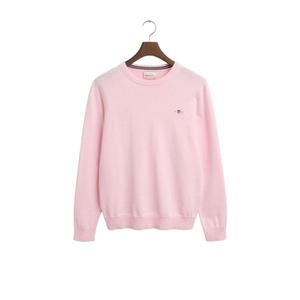 8030561-698-pull-col-rond-en-coton-gant-classic-light-pink-melange