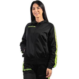 ba13-1910-veste-de-survetement-tricot-a-bande-givova-giallo-fluo-nero