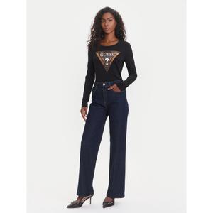 w5bi75-j1314-jblk-t-shirt-femme-guess-leo-triangle-jet-black-a996