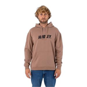 amfl22q3fl-tpha-sweatshirt-a-capuche-hurley-fastlane-solid-taupe-haze