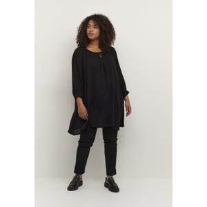 10580003-50600-tunique-manches-3-4-femme-kaffe-curve-ami-black-deep