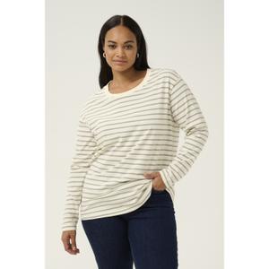 10581775-106964-t-shirt-manches-longues-femme-kaffe-curve-winni-antiquie-white-grey-stripe