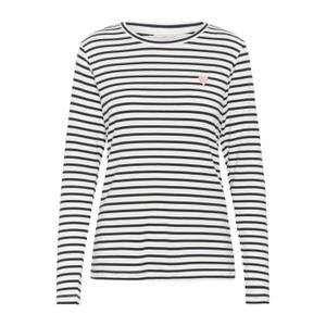 10502821-50043-t-shirt-manches-longues-femme-kaffe-liddy-halk-52737-midnight-marine